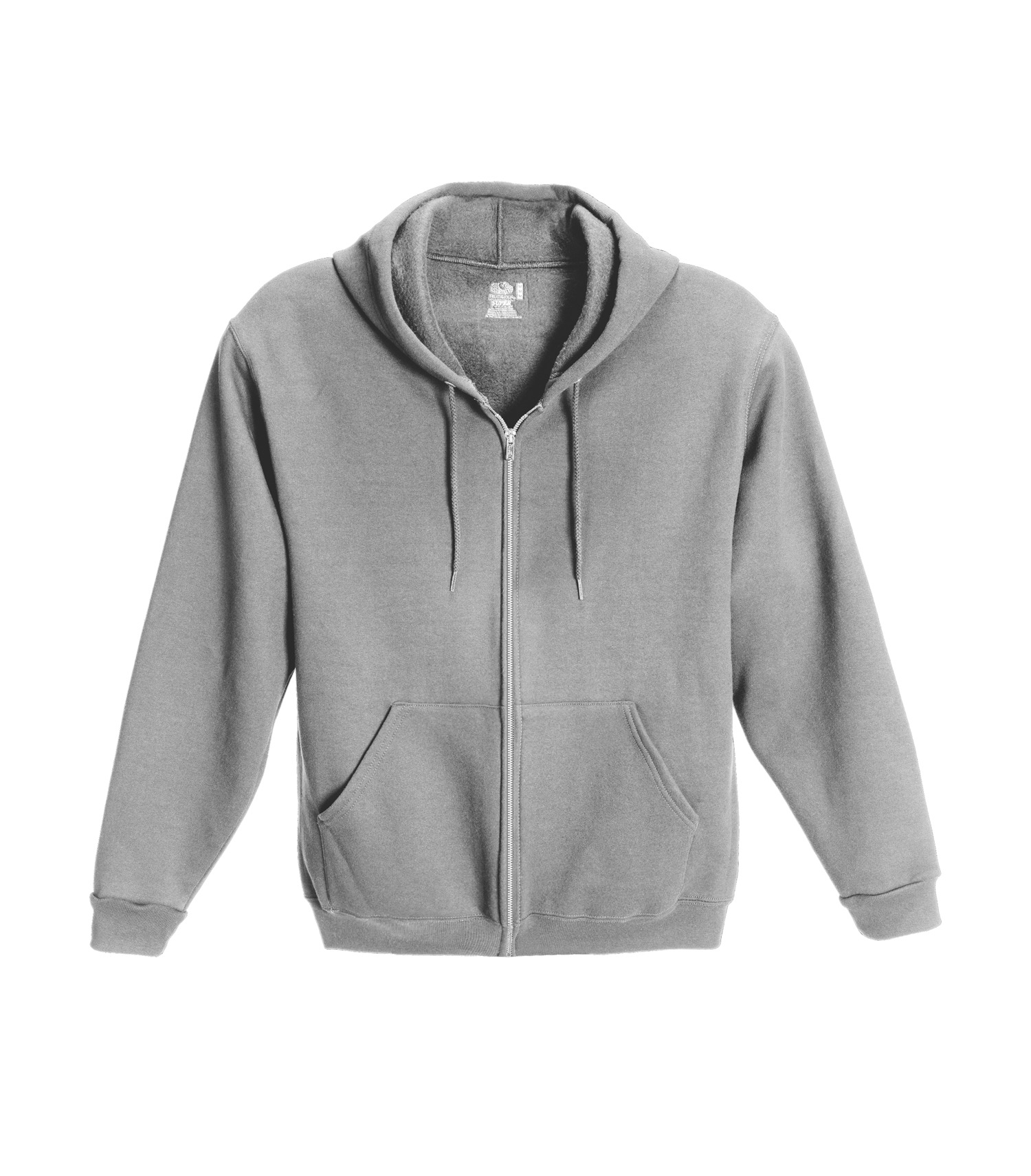 fruit of the loom zip up sweatshirt