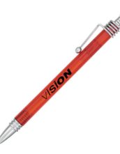 Boston Plastic Plunger Action Ballpoint Pen Item # BOSTON