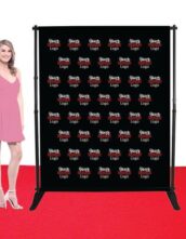 Step and Repeat Adjustable Banner Stands