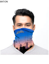 Square Bandana Face Mask, 22×22