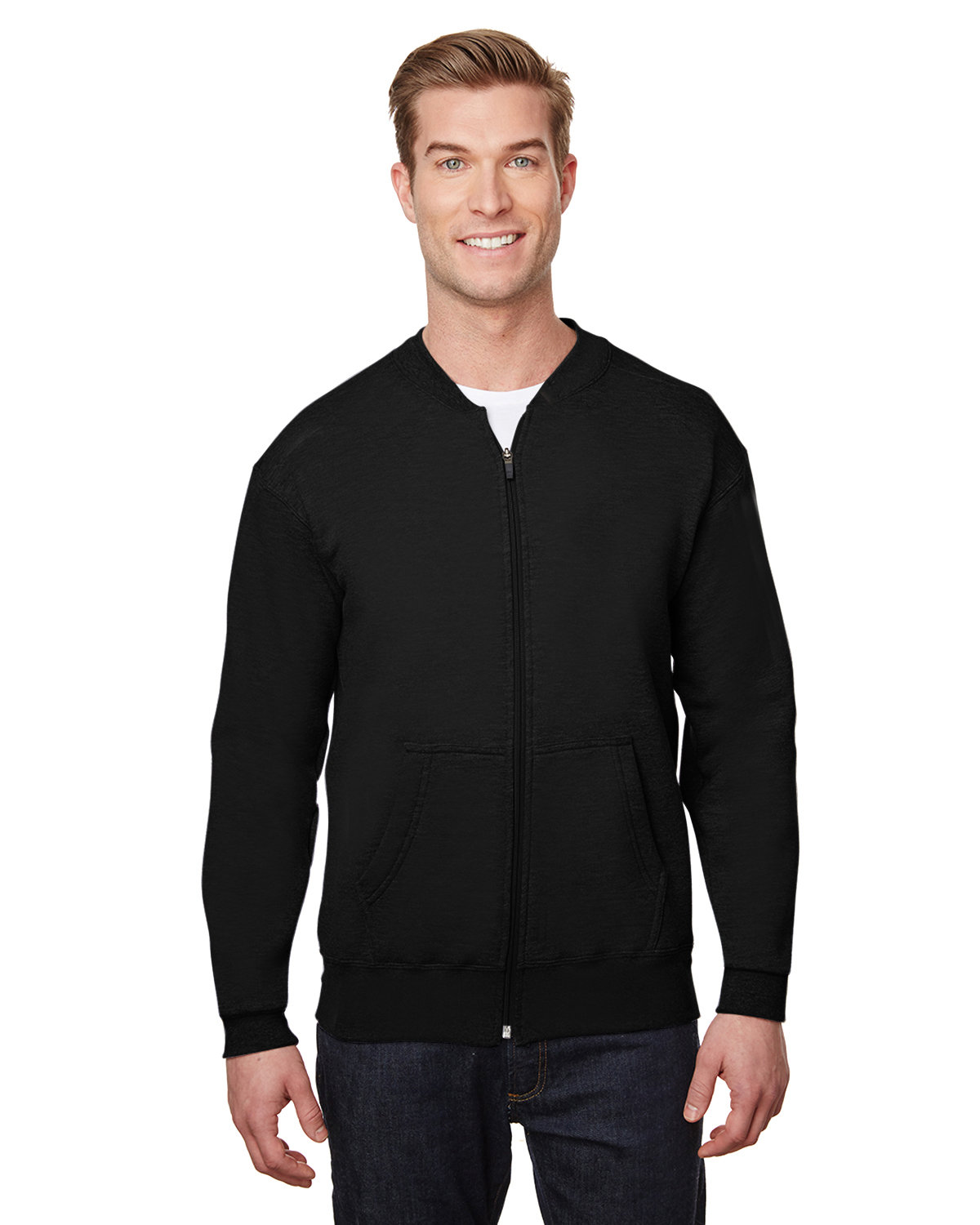 HF700 Gildan Hammer™ Adult 9 oz. Fleece Full-Zip Jacket - Great West ...